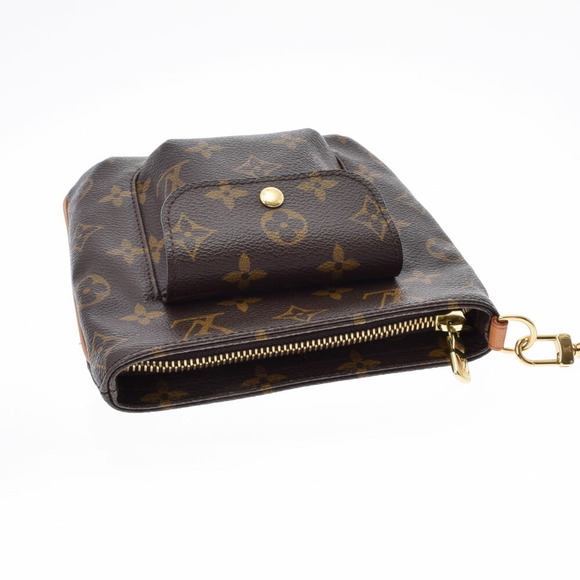 Louis Vuitton Canvas Partition Brown Monogram Pouch - Picture 6 of 12